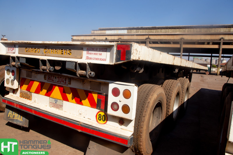 AFRIT TANDEM TRI-AXLE TRAILER 2007 FLEET T809 (AAZ 1041)