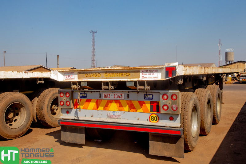 AFRIT TANDEM TRI-AXLE TRAILER 2007 FLEET T807 (AAZ 1043)