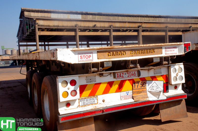 AFRIT TANDEM TRI-AXLE TRAILER 2007 FLEET T802 (AAZ 1046)