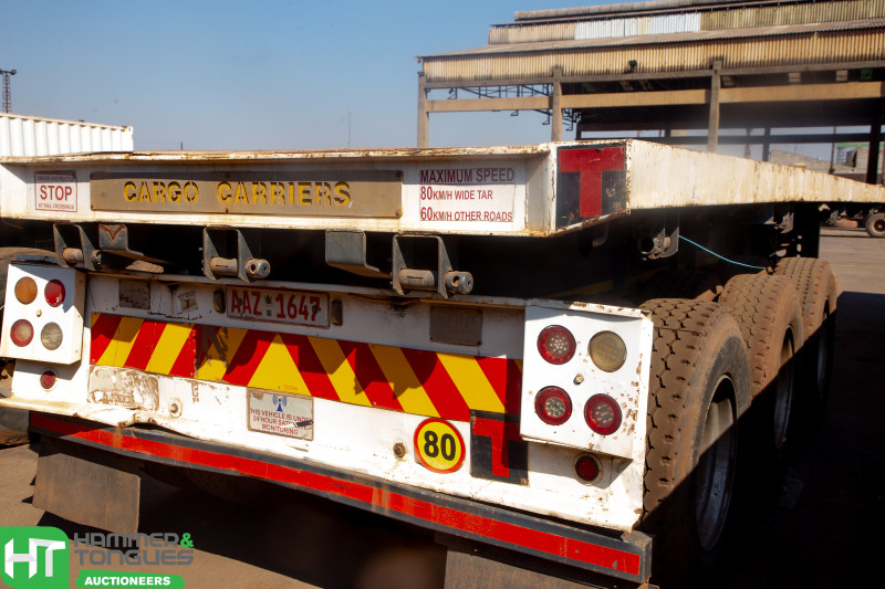 AFRIT TANDEM TRI-AXLE TRAILER 2007 FLEET T655 (AAZ 1647)