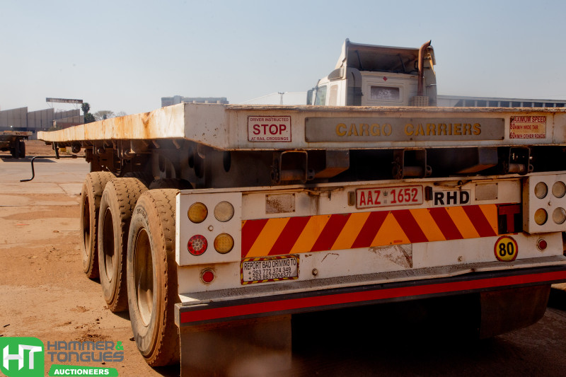 AFRIT TANDEM TRI-AXLE TRAILER 2007 FLEET T661 (AAZ 1652)