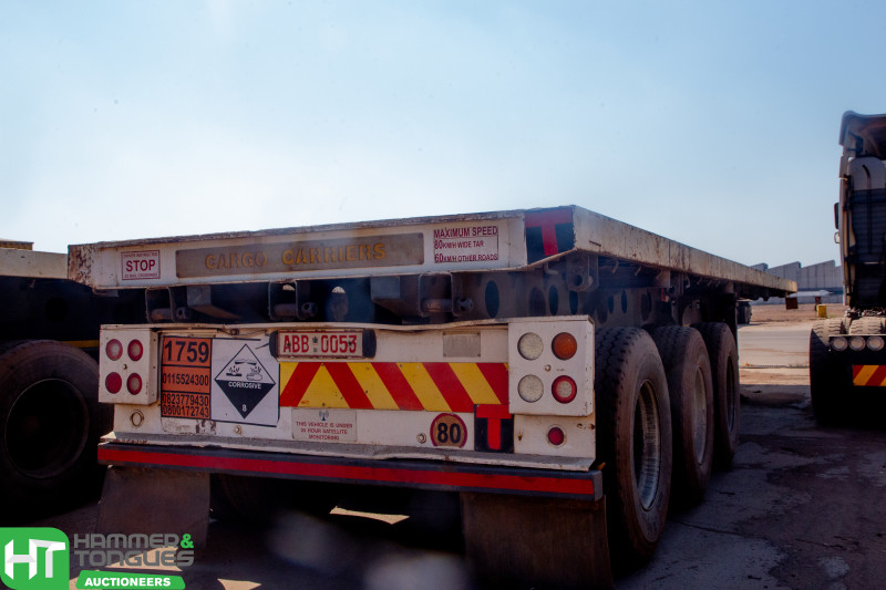 AFRIT TANDEM TRI-AXLE TRAILER 2007 FLEET T824 (ABB 0053)