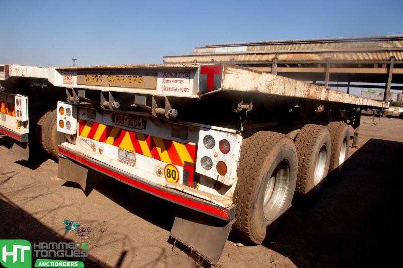 AFRIT TANDEM TRI-AXLE TRAILER 2007 FLEET T812 (ABB 0054)