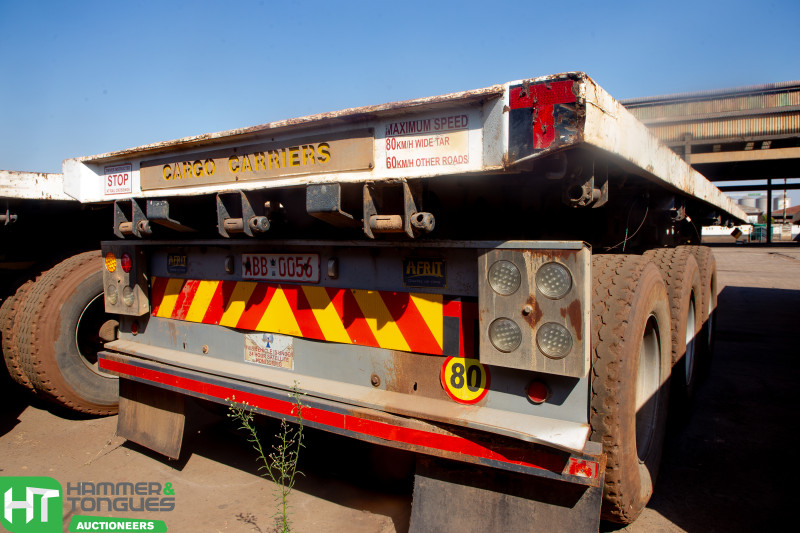 AFRIT TANDEM TRI-AXLE TRAILER 2007 FLEET T829 (ABB 0056)