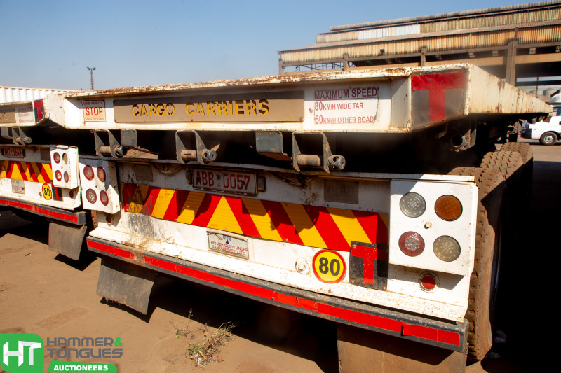 AFRIT TANDEM TRI-AXLE TRAILER 2007 FLEET T828 (ABB 0057)