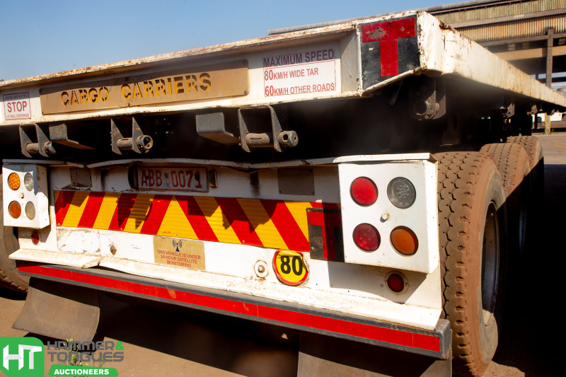 AFRIT TANDEM TRI-AXLE TRAILER 2007 FLEET T820 (ABB 0071)